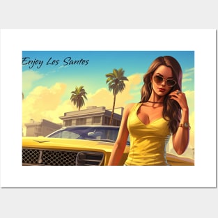 Postcard from Los Santos 5 Posters and Art